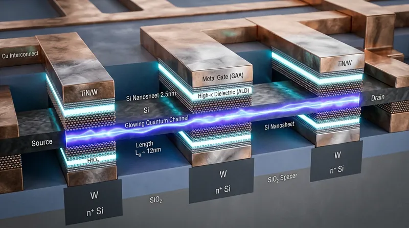 Sub-3nm GAAFET Methodologies